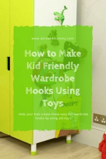 How to Make Kid Friendly Wardrobe Hooks Using Toys