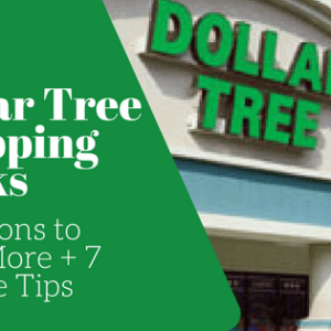 Dollar Tree Shopping Hacks | Coupons to Save More + 7 More Tips