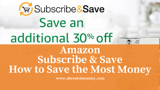 Amazon Subscribe & Save