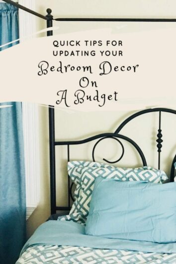 Bedroom decor o a budget