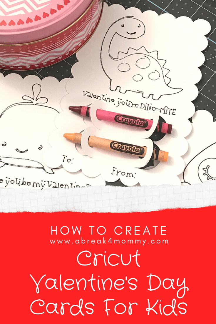These easy to make Cricut Valentine's Day cards for kids are perfect to create with younger kids. These are great if you don't want to give out candy. 