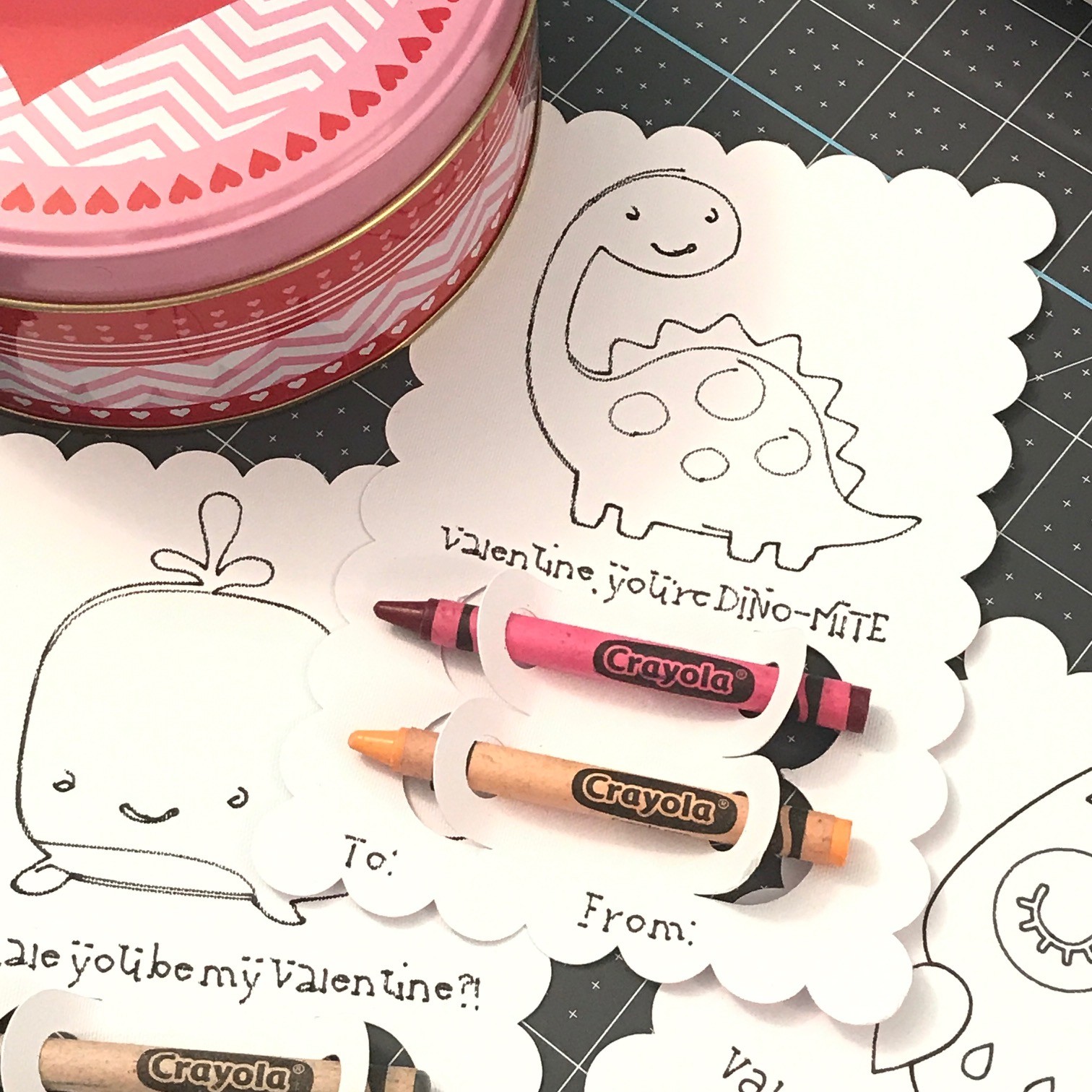 Cricut Valentines Day Cards For Kids
