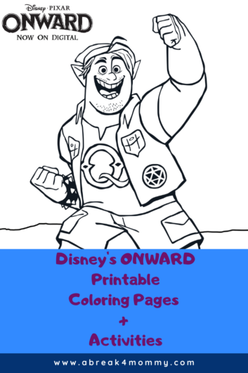 With everyone staying inside #PixarOnward has some fun new activity sheets and coloring pages which can be downloaded here.